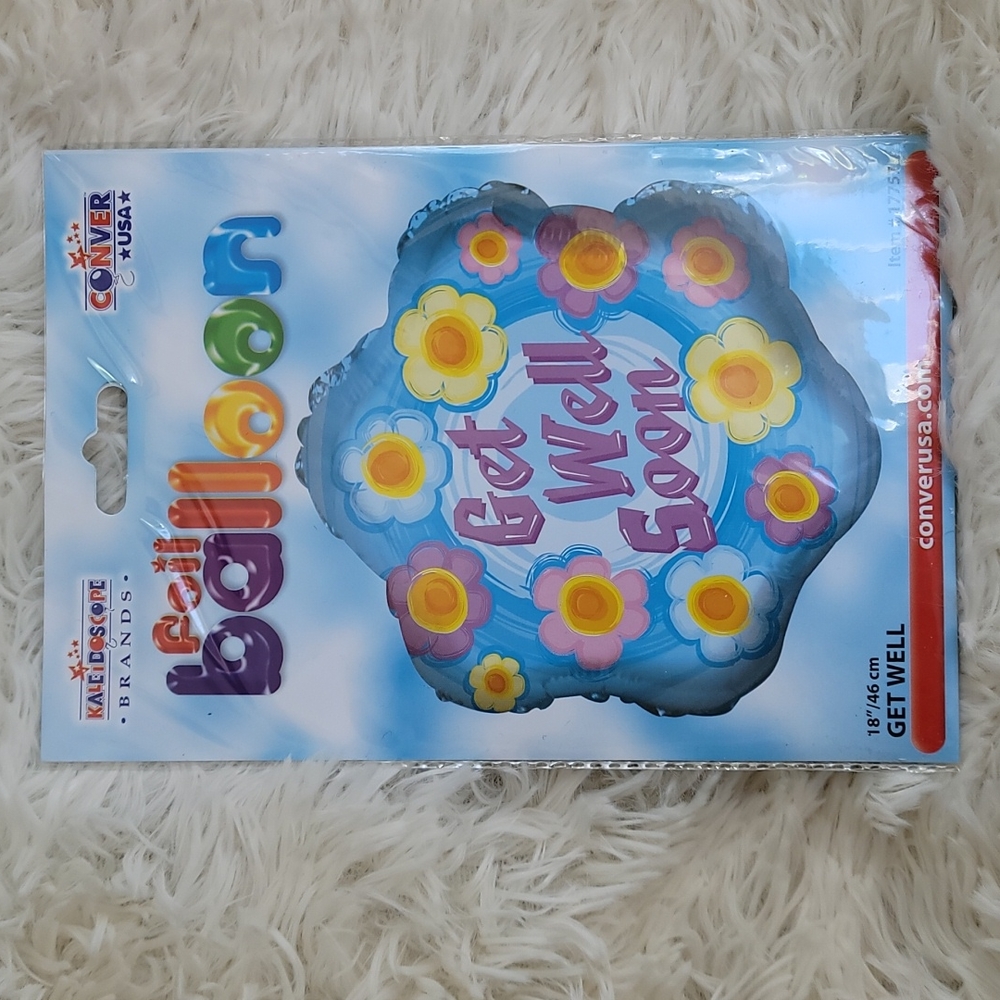 Ballon, Foil Ballon, Get Well,